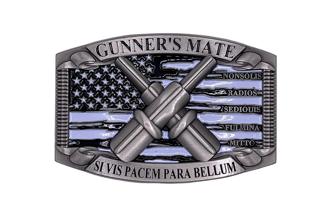 Gunners Mate (GM) Belt buckle.