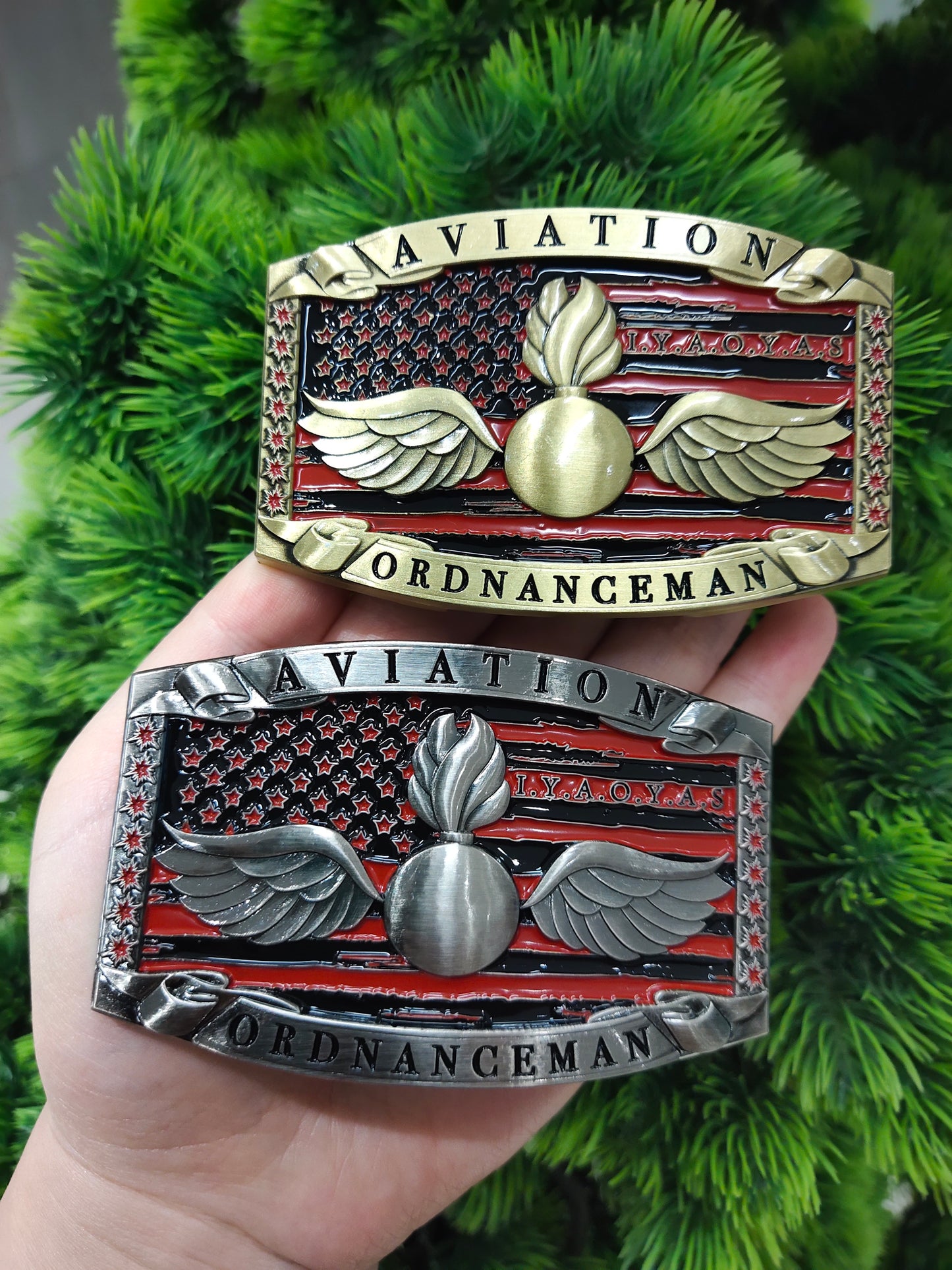 AO Buckle - Miami Vets Memorabilia