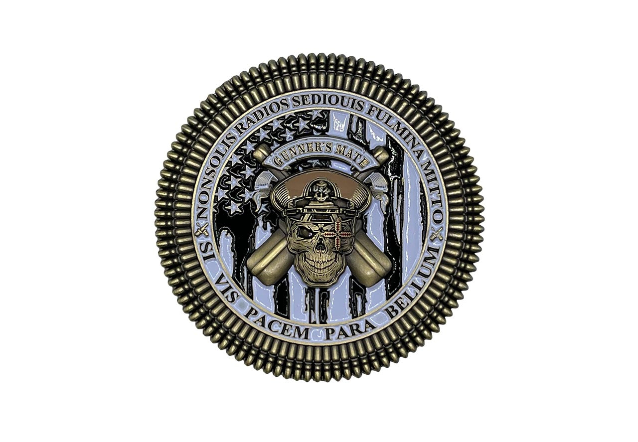 GM Skull Coin - Miami Vets Memorabilia