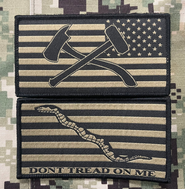 TYPE 3 Patch Set - Miami Vets Memorabilia