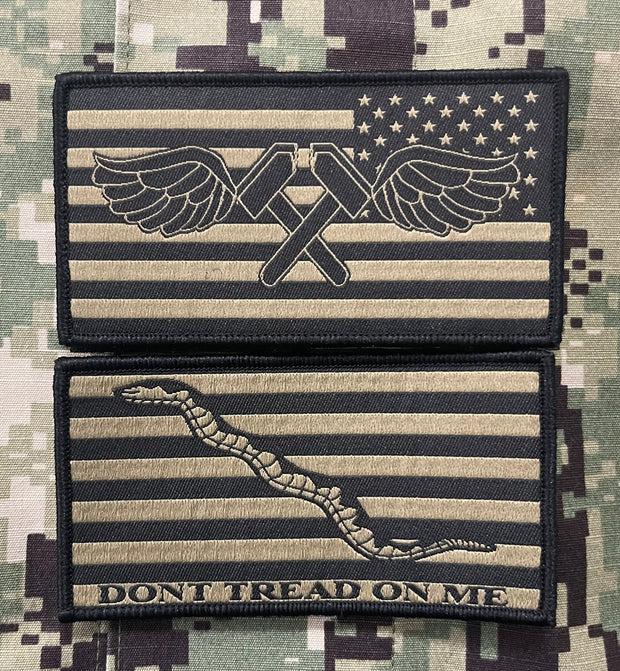 TYPE 3 Patch Set - Miami Vets Memorabilia